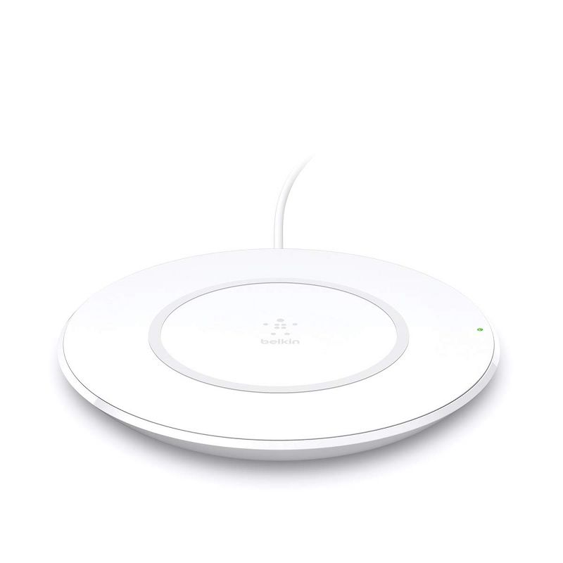 Belkin Boost UP Wireless Charging Pad For iPhone - White (Certified Refurbished), 1 of 4