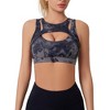 DOMETOUR Super Soft Yoga Sports Bra With Four Way Stretchy - 3 of 4