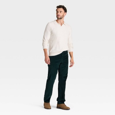 Men's Straight Fit Corduroy 5-Pocket Pants - Goodfellow & Co