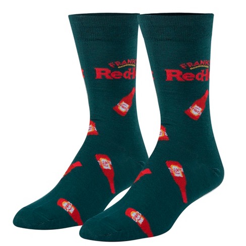 Crazy Socks, Franks Red Hot, Funny Novelty Socks, Large : Target