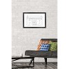 Trends International LINE AND BRUSH - Continuous Line Boombox Framed Wall Poster Prints - 2 of 4