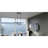 Aydin Integrated LED Matte Black Linear Chandelier - 3 of 4