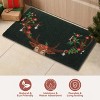 Folkulture Christmas Door Mat | Reindeer Door Mats | 16 x 28 Inch Welcome Matt or Doormat for Home Entrance | Durable & Anti Slip Coir Door Mats - 3 of 4
