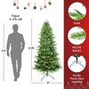 NicBex 6.5ft Prelit Artificial Christmas Tree with 1791 Branch Tips and 450 Dual Color Lights for Indoor - 2 of 4