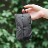 Packable Shopping Tote, Charcoal, Zippable Ultralight Carry-All, Self-Healing Ripstop Shell - 2 of 4