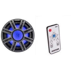 Kicker 51MWF104 - MWF 10-Inch Premium Marine Subwoofer (free-air) 4-ohm w/ LED Remote - 1 of 4