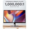 Alogic Clarity 27-Inch UHD 4K Monitor with 8-in-1 Hub, IPS Panel, 600 HDR, and Wall Mountability - 3 of 4