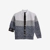 X RAY Boy's Full Zip Mock Neck Sweater With Fleece Lining - 3 of 3