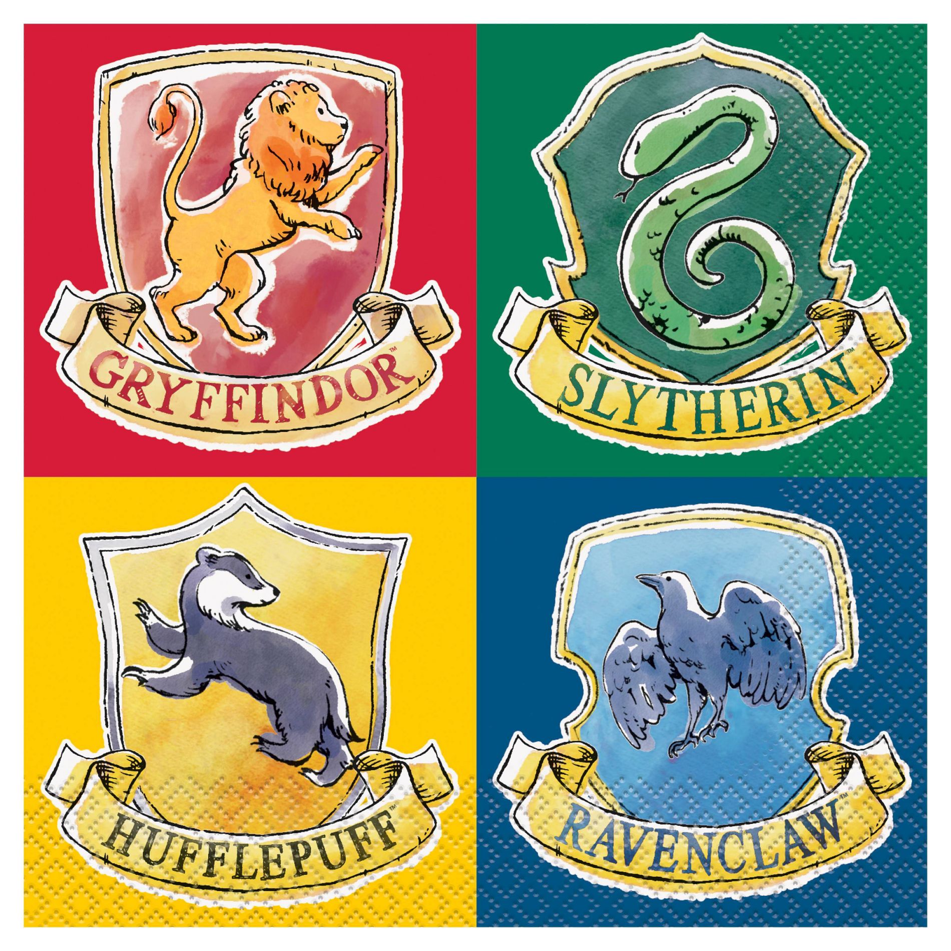 Harry Potter 16ct Party Paper Lunch Napkins
