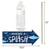 Big Dot of Happiness Funny Shark Zone - Jawsome Party or Birthday Party Photo Booth Props Kit - 10 Piece - 3 of 4