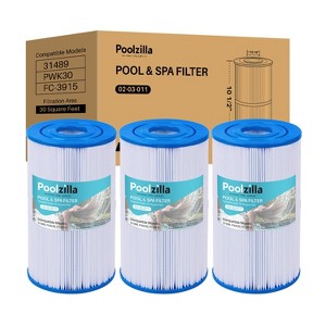 Poolzilla Replacement Spa Filter for C-6430, Pleatco PWK30, Filbur FC-3915, Unicel C-6430, APCC7095, PDC510-AFS, PKW30, SD-01242 - 1 of 1