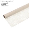 Unique Bargains Flower Wrapping Paper 30ft Floral Bouquet Waterproof Packaging Cotton for Wedding Party Beige - 3 of 4