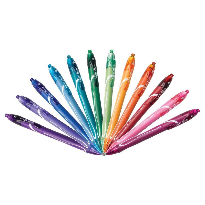 BIC Gel-ocity Quick Dry Gel Pens 0.7mm Medium Point Multicolor 12ct, 3 of 19