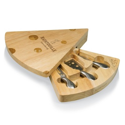 Toscana Disney Ratatouille Swiss Cheese Cutting Board and Tools Set