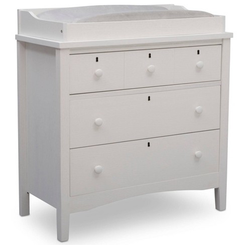 Delta Children Dresser Changer Combo White Target