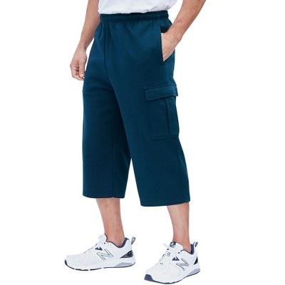 KingSize Men's Big & Tall Fleece Judo Shorts