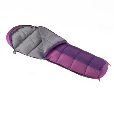 purple mummy sleeping bag