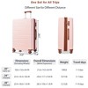 Expandable Spinner Luggage, 3 Piece Expandable Suitcase Sets With Tsa Lock And Spinner Wheels, Carry On Hard Shell Luggage Sets Airline Approved - 3 of 4