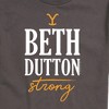 Men's - Yellowstone - Beth Dutton Strong Short Sleeve Graphic T-Shirt - 2 of 4