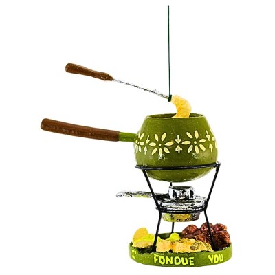Cody Foster 5.0 Inch Fondue Ornament Cheese Dipping Tree Ornaments