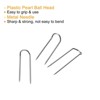 Unique Bargains Steel Dressmaker Ornament Craft Fabric Quilting Sewing U-Pins - 4 of 4