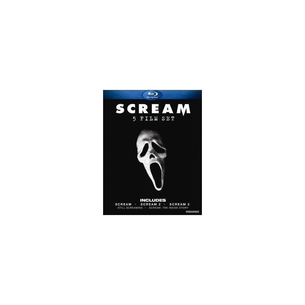 UPC 031398142201 product image for Scream: 5 Film Set (4 Discs) (Blu-ray) | upcitemdb.com