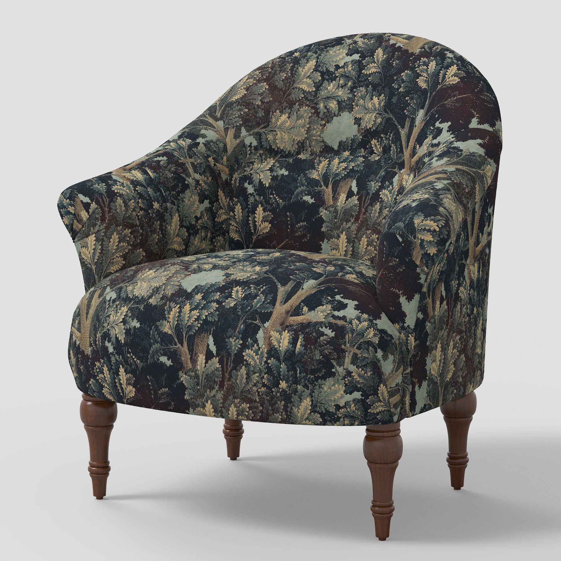 Printer's Accent Chair Green Foliage - Assembly Required Threshold™ Designed With Studio McGee