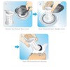 ShowerShroom (White) The 2" Hair Catcher That Prevents Clogged Shower Drains from TubShroom - 3 of 4