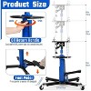 COZONY Hydraulic Transmission Jack, 2-Stage Telescopic Lift (33"-69"), Foot Pedal, 360° Swivel Wheels, Auto Repair, Garage - 4 of 4