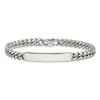 Chisel Stainless Steel Polished Curb Link 8" ID Bracelet - 3 of 4