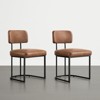 Spruce&Spring Dining Chair Set with Brass Frame - 4 of 4