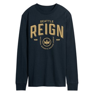 - National Women's Soccer League - Seattle Reign Industrial Long Sleeve Graphic T-Shirt - 1 of 1