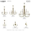 Livex Lighting Estate 3 - Light Chandelier in  Antique Brass - 4 of 4