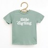 The Juniper Shop Little Darling Toddler Short Sleeve Tee - 2 of 4