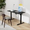 SEVOBAL Desks Adjustable Height Standing Desk Sit Stand Workplace Office Desk, Writing and Studying Desk for Home and Office, Black, 48"*24"*27” - 2 of 4