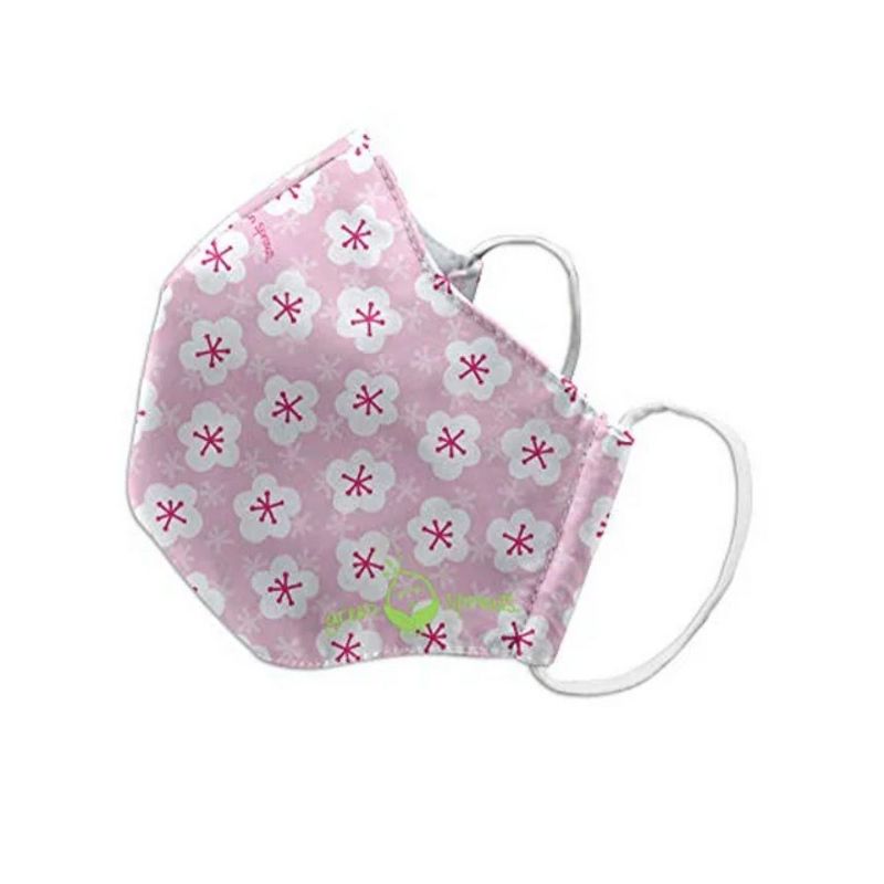 Green Sprouts Pink Blossoms Reusable Child Face Mask - 1 ct, 3 of 4