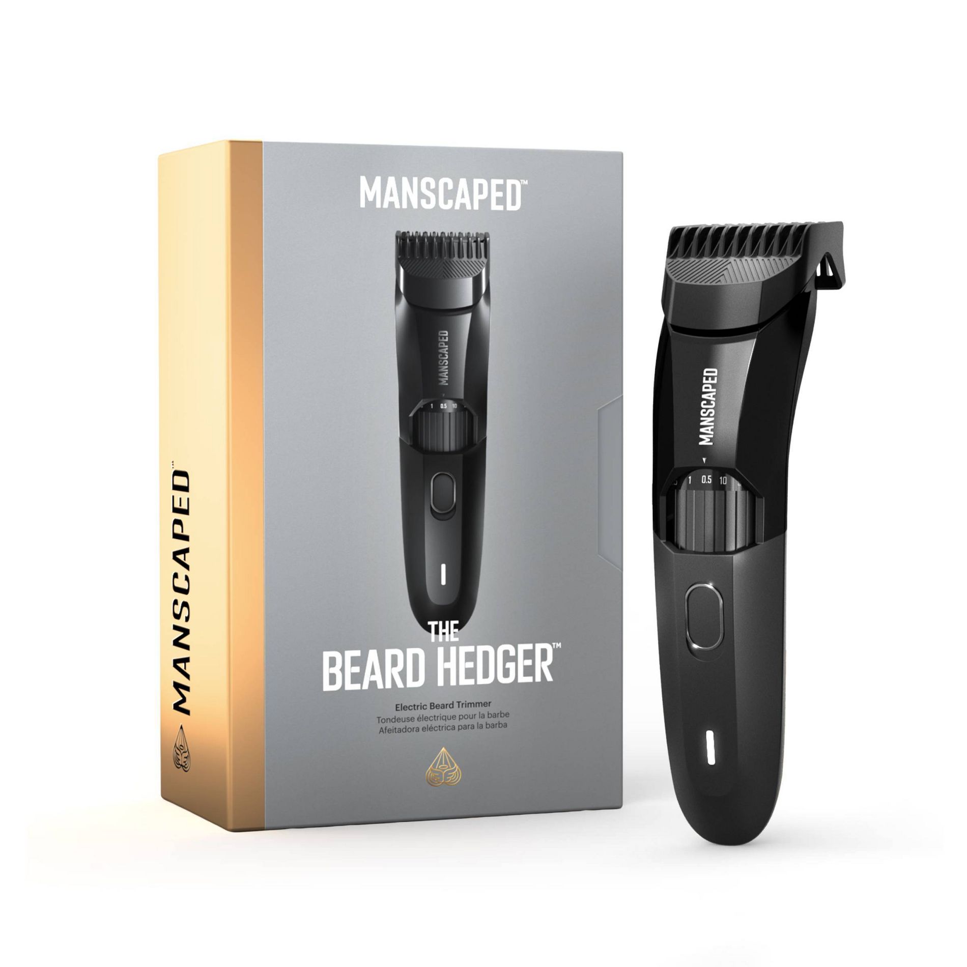 Manscaped The Beard Hedger SkinSafe Cordless Beard Trimmer, Waterproof Clippers for Facial Hair Shaving
