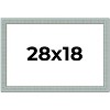 PosterPalooza | Refined Blue Picture Frame - UV Acrylic, Backing Board, Hanging Hardware Included - 2 of 4