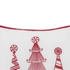 C&F Home 10" x 10" Peppermint Forest Christmas Throw Pillow - 2 of 4