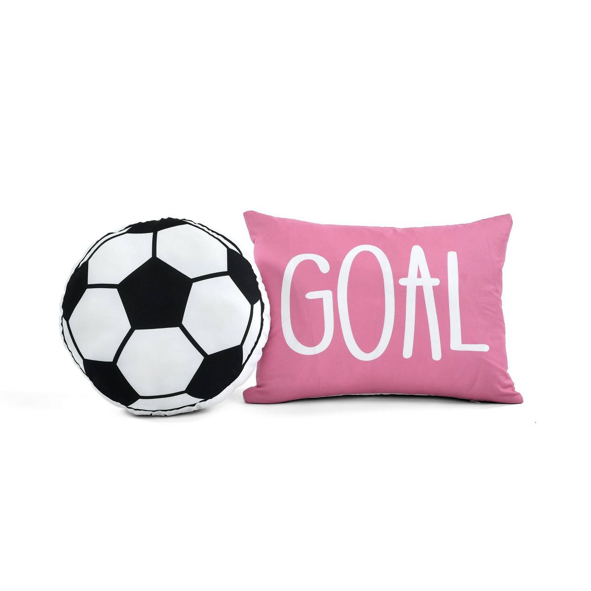 Kids' Girls Soccer Kick Reversible Oversized Quilt Set Purple - Lush Décor - thumbnail 5