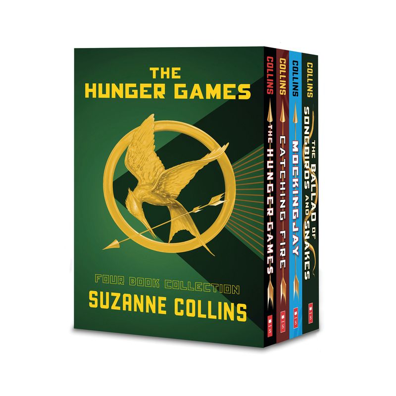 HUNGER GAMES 1-4 BOX SET (PB) - by Suzanne Collins, 1 of 2