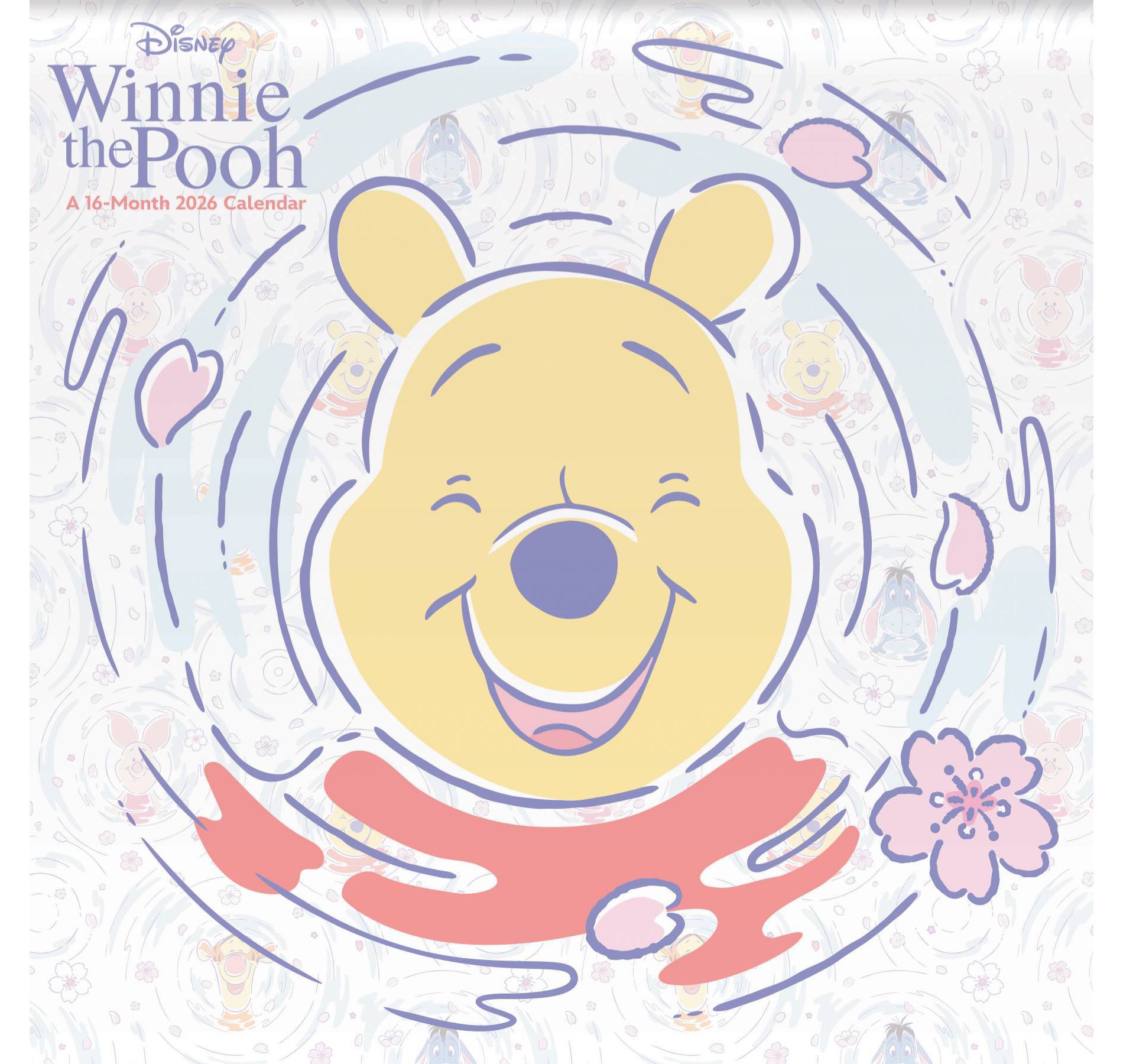 Disney 2026 Winnie The Pooh 12"x12" Wall Calendar