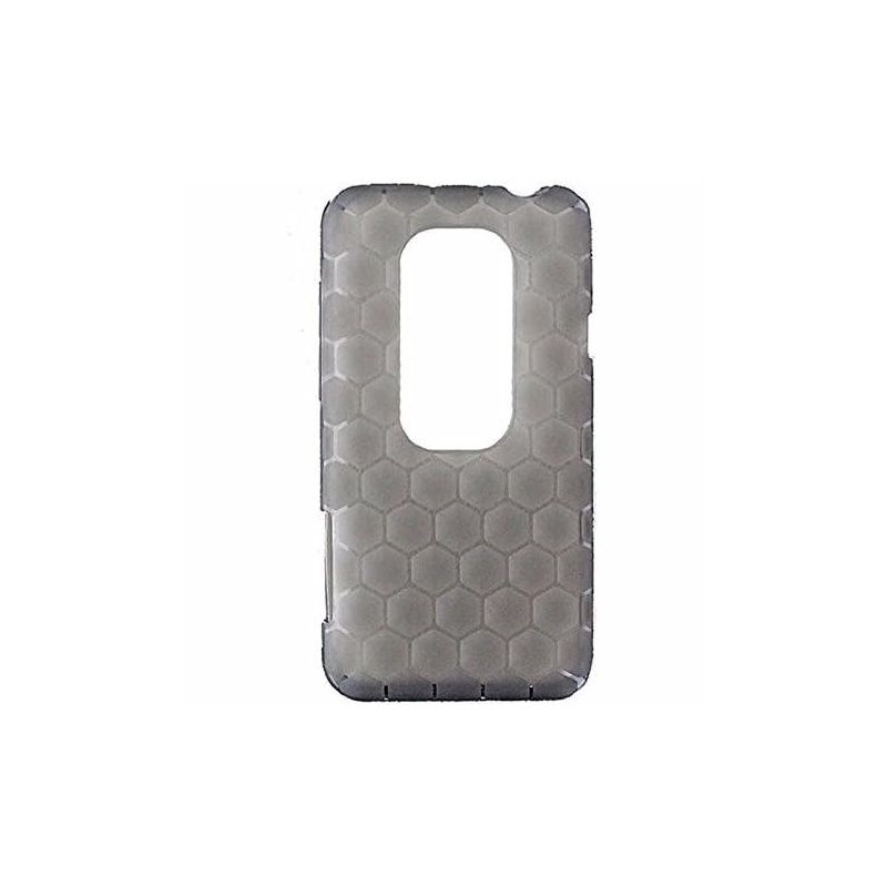 Sprint Gel Case for HTC Evo 3d - Honeycomb Smoke, 1 of 2