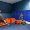 VEVOR Gym Wall Padding, 71 x 24 x 2 inch Tear-Resistant Wall Mat, Removable 2" Thick Foam High Density Basketball Court Wall-Mounted Padding, Blue - 2 of 4