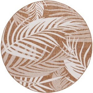 Beach House BHS294 UV & Stain Resistant Non-Shedding Power Loomed Indoor/Outdoor Rugs - Safavieh - 1 of 4