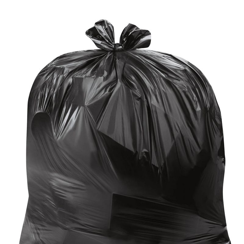 Heavy-Duty Contractor Flap-Tie Trash Bags - 45 Gallon/24ct - up &#38; up&#8482;, 2 of 4