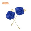 Unique Bargains Ceremony Anniversary Rose Wedding Groom Boutonnieres Pins 2"x3.5" 10 Pcs - 3 of 3