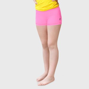 City Threads Girls UPF 50+ Quick-Dry Swim Boy Shorts - USA-Made - 1 of 4