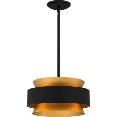 Quoizel Lighting Hagley 3 - Light Pendant in  Earth Black