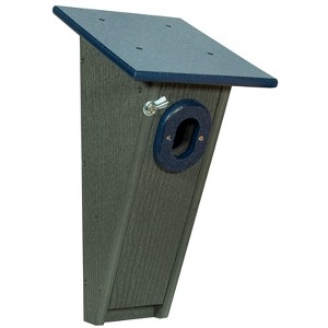 JCs Wildlife Peterson Bluebird House (Gray and Blue) - 1 of 4